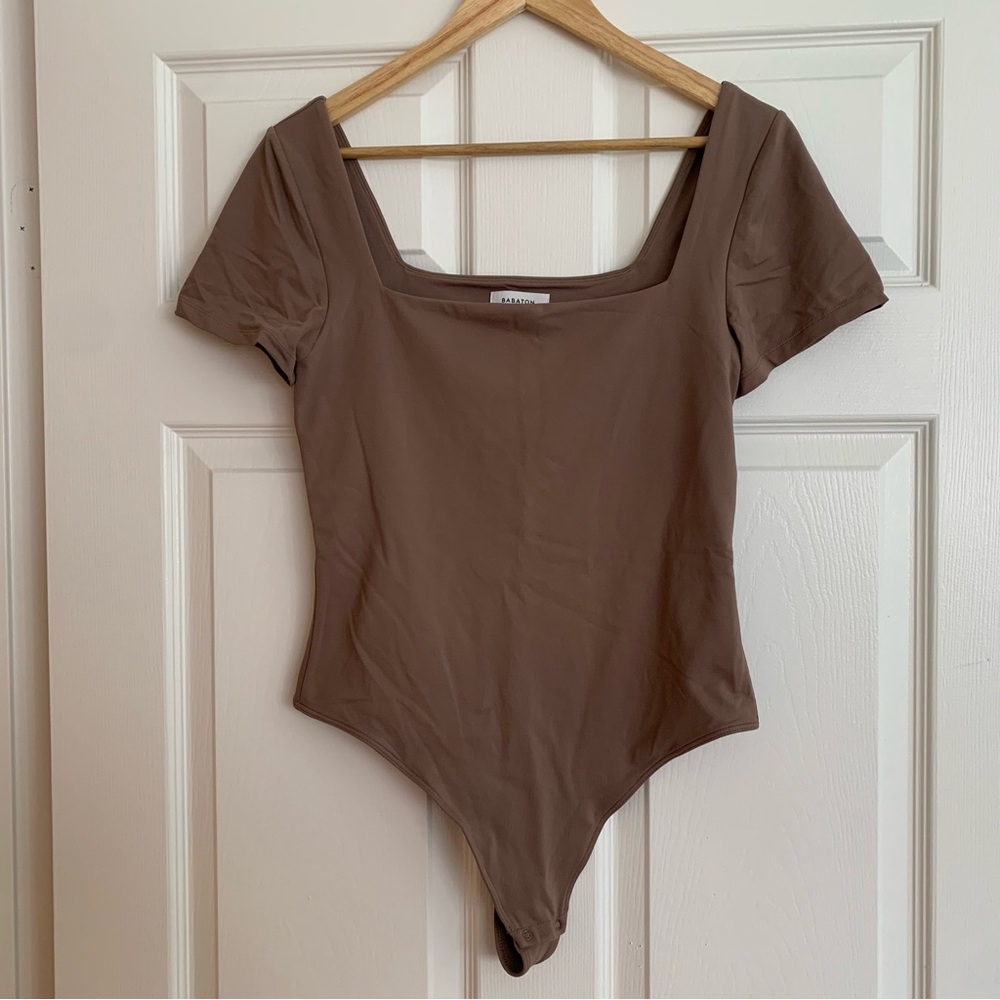 Babaton Taupe Bodysuit